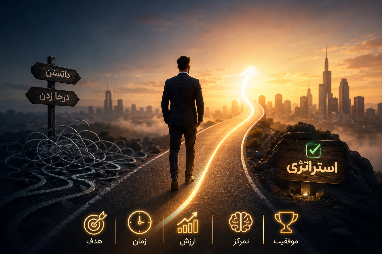 چرا دانستن کافی نیست؟ استراتژی؛ پل میان پتانسیل و واقعیت